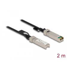 DELOCK Twinaxiális kábel, SFP+ csatlakozó > SFP+ csatlakozó 2m (84204) (del84204) kábel és adapter