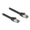 DELOCK U/FTP CAT6A Patch kábel 3m - Fekete