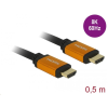 DELOCK Ultra nagy sebességű HDMI kábel 48 Gbps 8K 60 Hz 0,5 m /85726/ (delock-85726)