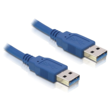 DELOCK USB3.0-A (apa/apa), 2 méteres hosszabbító kábel kábel és adapter