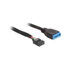 DELOCK USB3.0 Kabel Pinheader 19pin -> 8pin St/Bu 0.4 (83776) kábel és adapter