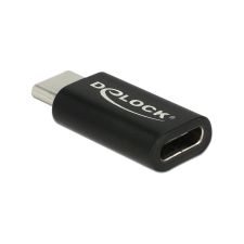 DELOCK USB3.1 Adapter C -> C St/Bu schwarz (65697) kábel és adapter