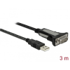 DELOCK USB 2.0 - 1 x soros RS-232 adapter 3 m