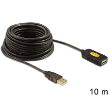 DELOCK usb 2.0 hosszabbító kábel, aktív 10m kábel és adapter