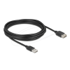 DELOCK USB 2.0 hosszabbítókábel EASY USB Type-A apa - EASY USB Type-A anya 5 m