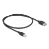 DELOCK USB 2.0 kábel USB Type-B apa - EASY USB Type-A anya 0,5 m