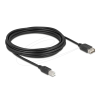 DELOCK USB 2.0 kábel USB Type-B apa - EASY USB Type-A anya 5 m