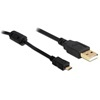 DELOCK USB 2.0 mikro kábel 2 m (Typa-A dugó / mikro-B dugó)