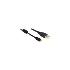 DELOCK USB 2.0 mikro kábel 2 m (Typa-A dugó / mikro-B dugó) kábel és adapter