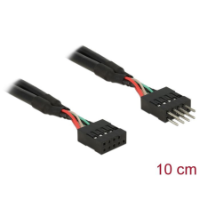 DELOCK USB 2.0 Pin header Extension Cable 10 pin male / female 10cm kábel és adapter