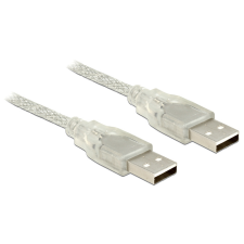 DELOCK usb 2.0-s kábel a-típusú csatlakozódugóval usb 2.0-s, a-típusú csatlakozódugóval 1 m kábel és adapter