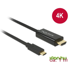 DELOCK USB 2.0 Type C HDMI Átalakító Fekete 1m 85258 audió/videó kellék, kábel és adapter
