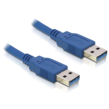 DELOCK USB 3.0-A kábel apa/apa 1,5m asztali számítógép kellék