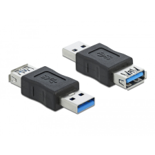 DELOCK USB 3.0 Adapter - A-típusú apa csatlakozó - A-típusú anya csatlakozó adat blokkoló kábel és adapter