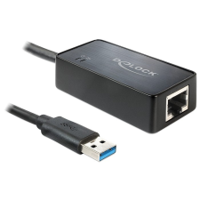 DELOCK USB 3.0 -> Gigabit LAN Adapter (62121) hálózati kártya