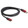 DELOCK USB 3.0 hosszabbító kábel A-A 2 m prémium