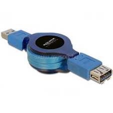 DELOCK USB 3.0 visszatekerhető hosszabbító kábel (DL82649) kábel és adapter