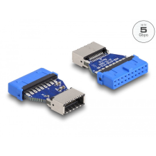 DELOCK USB 3.2 Gen 1 átalakító, tűfejes anya belső A kulcs anya kábel és adapter