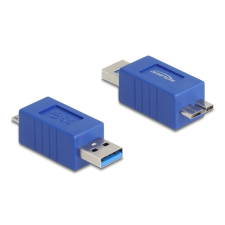 DELOCK USB 5 Gbps adapter A-típusú USB apa USB Micro-B apa kábel és adapter