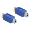 DELOCK USB 5 Gbps Nemváltó B-típusú adapter apa - apa