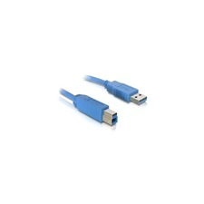 DELOCK USB kábel 3.0 A-B 5m kábel és adapter