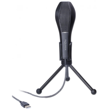 DELOCK USB kondenzátormikrofon Umikrofon talppal mikrofon