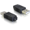 DELOCK USB micro A+B -> USB A F/M adapter