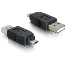 DELOCK USB micro-B Stecker zu USB2.0 A-Stecker adapter kábel és adapter
