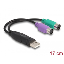 Delock USB-PS/2 adapter kábel és adapter
