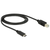 DELOCK - USB Type-C 2.0 - USB2.0 B 1m - 83601