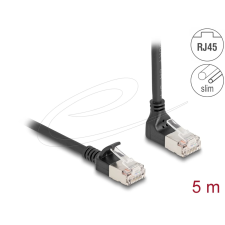 DELOCK UTP CAT6A Összekötő Fekete 5m 80290 kábel és adapter