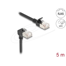 DELOCK UTP CAT6A Összekötő Fekete 5m 80308 kábel és adapter