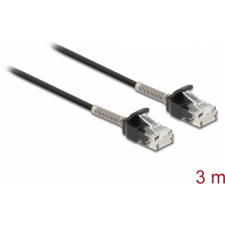 DELOCK UTP Összekötő Fekete 3m 87020 kábel és adapter