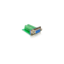DELOCK VGA -> Terminal block 16pin F/F adapter (65170) kábel és adapter