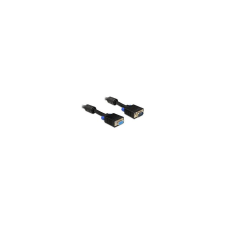 DELOCK VGA Verl. D-Sub15 -> D-Sub15 St/Bu 5.00m schwa (82566) kábel és adapter