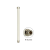 DELOCK WLAN antenna 802.11 AC/A/H/B/G/N 6 ~ 8 dBi 280 MM mindenirányú rögzített kültéri