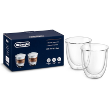 DeLonghi DLSC311 Cappuccino üvegpohár 2db-os, 270ml kávéfőző kellék