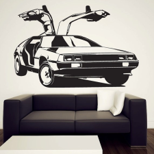  DeLorean Coupe tapéta, díszléc és más dekoráció