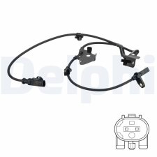 DELPHI érzékelő, kerékfordulatszám DELPHI SS20752 autóalkatrész