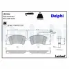 DELPHI fékbetétkészlet, tárcsafék LP2504