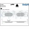 DELPHI fékbetétkészlet, tárcsafék LP3286