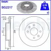DELPHI féktárcsa BG2217