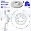 DELPHI féktárcsa BG9596C
