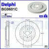 DELPHI féktárcsa BG9601C