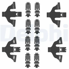 DELPHI tartozékkészlet, tárcsafékbetét LX0781 autóalkatrész