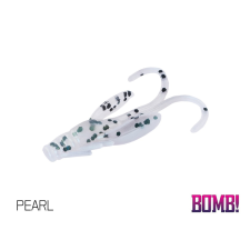 Delphin BOMB! Nympha nimfa műcsali garnéla aromával, Pearl, 2.5cm, 10db csali