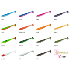 Delphin DuoPACK BOX Delphin ZANDERA UVs / 6x 5db 10cm/BLOODY MILION csali