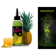 Delphin Fluo dip D SNAX LiquiX /100ml - Kukorica-Ananász horgászkiegészítő