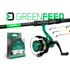 Delphin GreenFEED feeder szett 300 - 300cm/100g + 3T + Method FEED 200m horgászbot