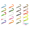 Delphin Gumihal Delphin TwistaX Eeltail UVs / 5db - 15cm/BERRY
